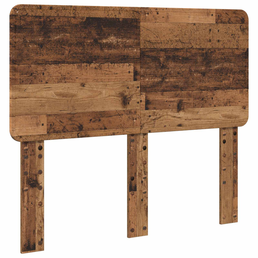 vidaXL Ramka łóżka Stare drewno 120 x 200 cm Lite drewno sosnowe