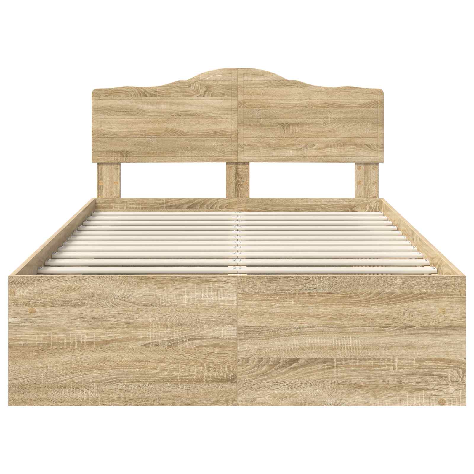 vidaXL Ramka łóżka Sonoma 120 x 190 cm Lite drewno sosnowe