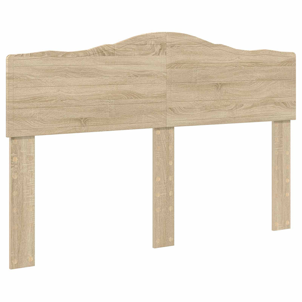 vidaXL Ramka łóżka Dąb Sonoma 150 x 200 cm Drewno inżynieryjne