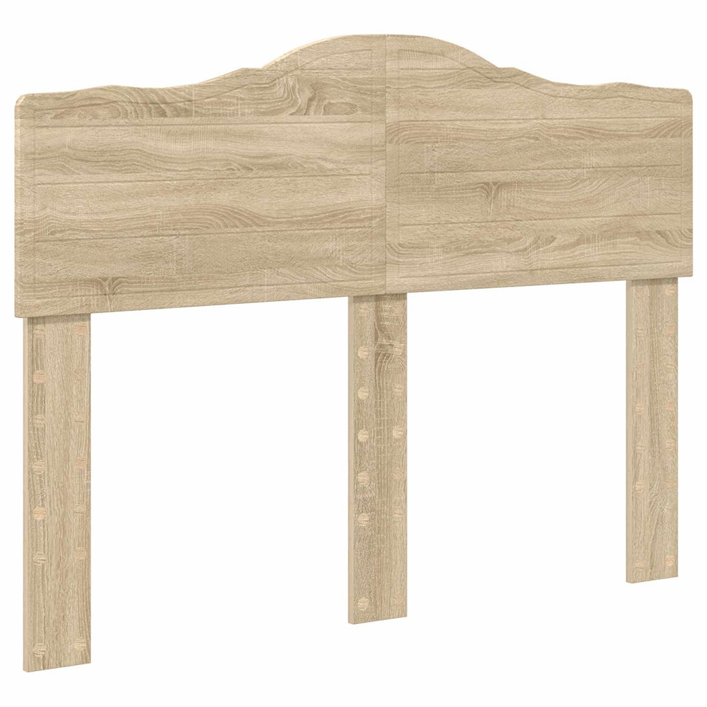 vidaXL Ramka łóżka Dąb Sonoma 120 x 190 cm Drewno inżynieryjne