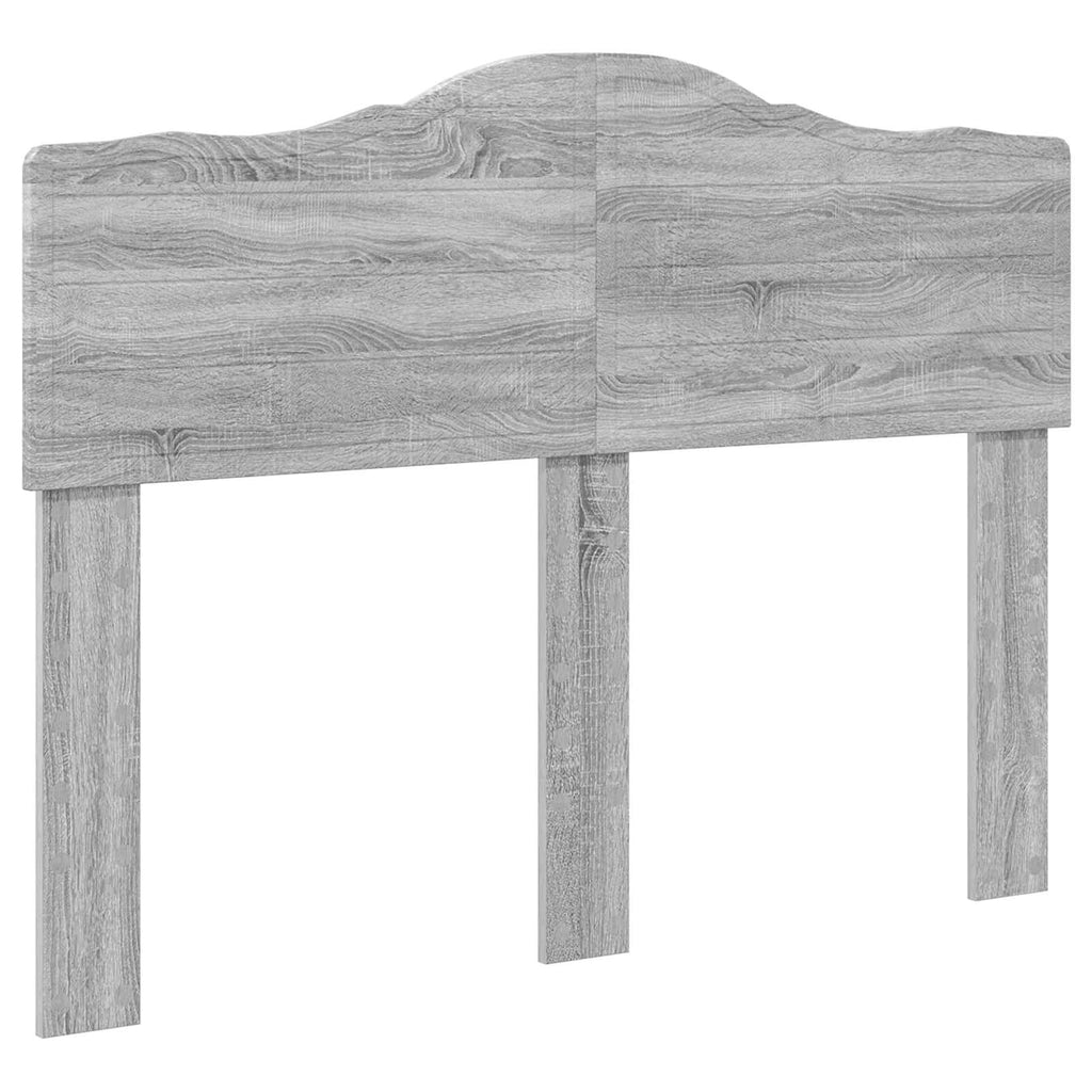 vidaXL Ramka łóżka Szary Sonoma 120 x 190 cm Drewno inżynieryjne