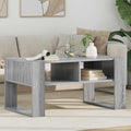 vidaXL Stolik kawowy z przechowywaniem Szary Sonoma 92 x 53 x 45 cm