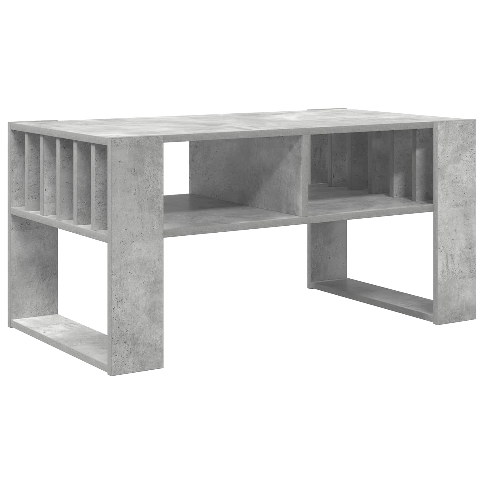 vidaXL Stolik kawowy Betonowy szary 92 x 49,5 x 45 cm