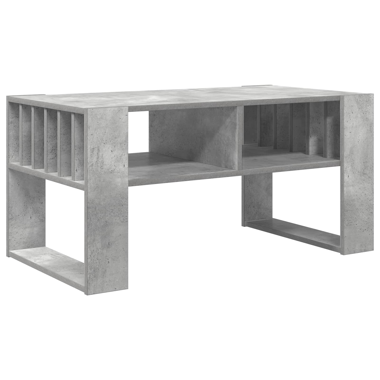 vidaXL Stolik kawowy Betonowy szary 92 x 49,5 x 45 cm