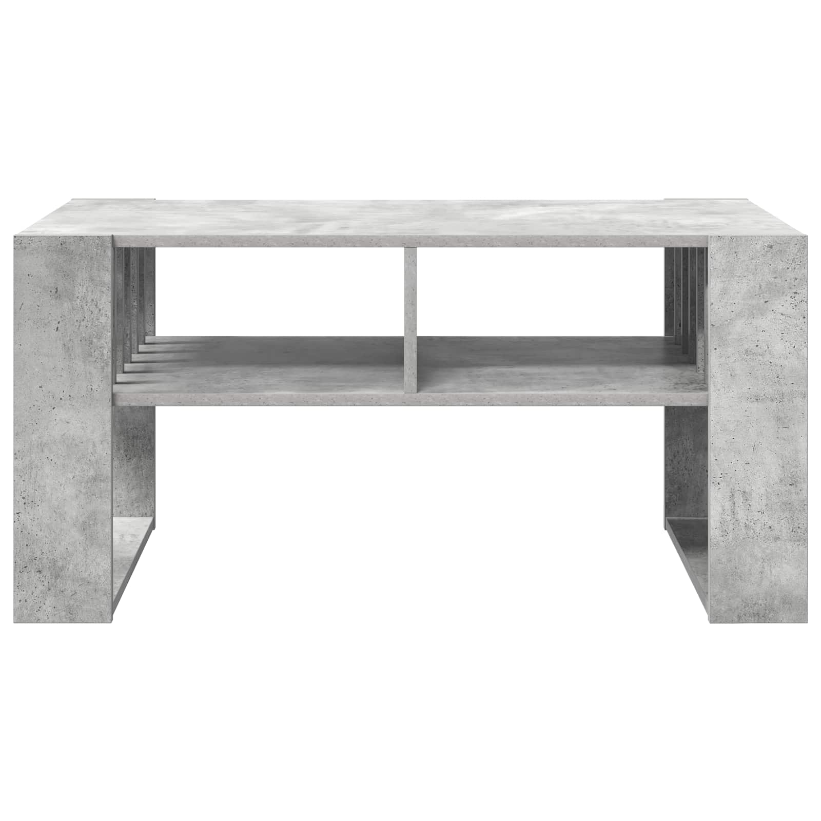 vidaXL Stolik kawowy Betonowy szary 92 x 49,5 x 45 cm