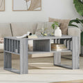 vidaXL Stolik kawowy Szary Sonoma 92 x 49,5 x 45 cm