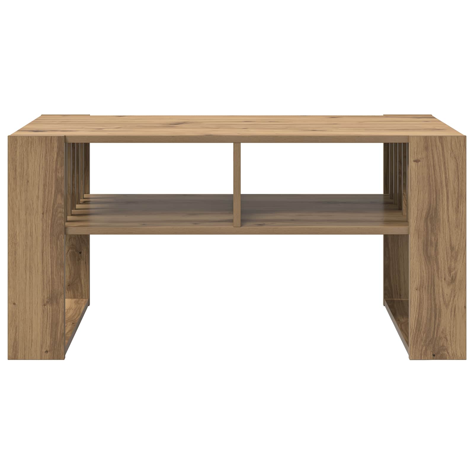 vidaXL Stolik kawowy Dąb rzemieślniczy 92 x 49,5 x 45 cm