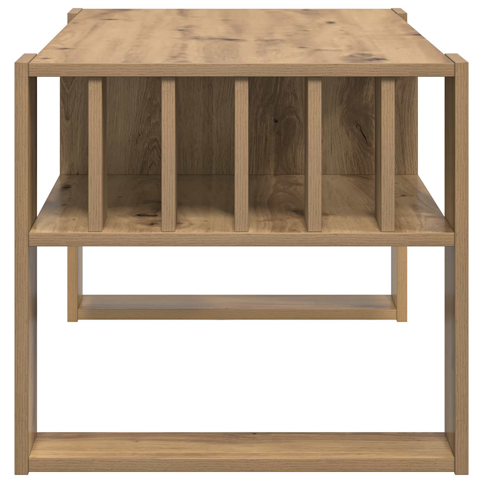 vidaXL Stolik kawowy Dąb rzemieślniczy 92 x 49,5 x 45 cm