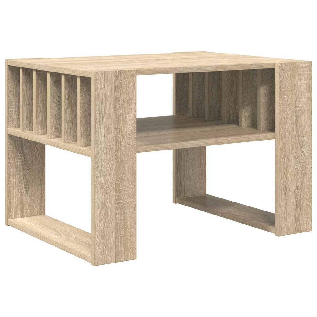 vidaXL Stolik kawowy Dąb Sonoma 66 x 49,5 x 45 cm