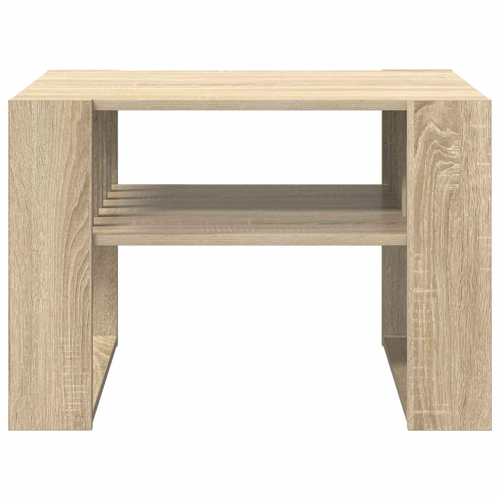 vidaXL Stolik kawowy Dąb Sonoma 66 x 49,5 x 45 cm