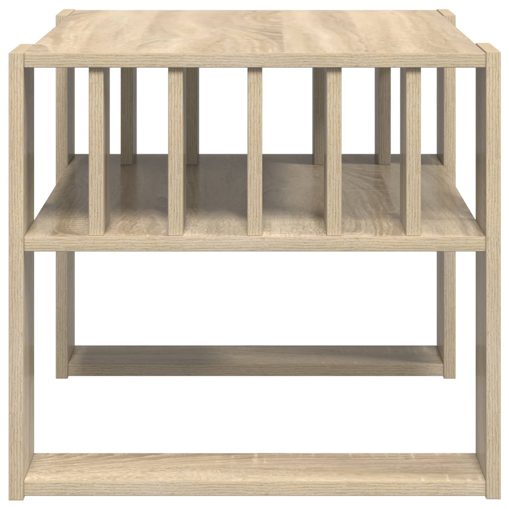 vidaXL Stolik kawowy Dąb Sonoma 66 x 49,5 x 45 cm
