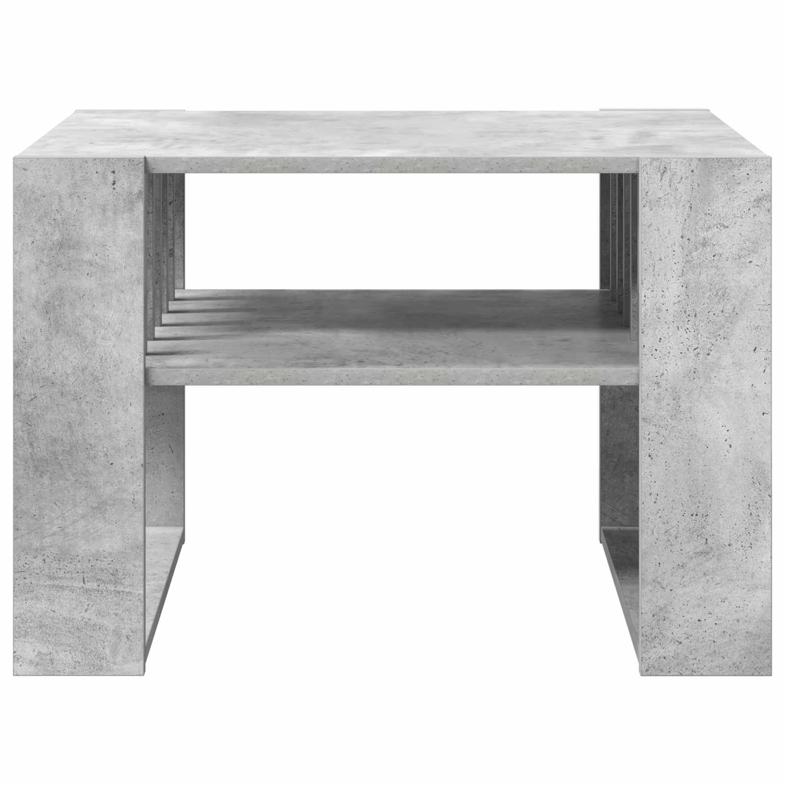 vidaXL Stolik kawowy Betonowy szary 66 x 49,5 x 45 cm