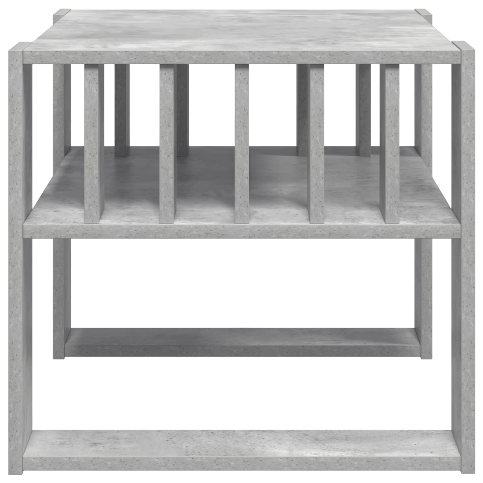 vidaXL Stolik kawowy Betonowy szary 66 x 49,5 x 45 cm