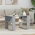 vidaXL Stolik kawowy Szary Sonoma 66 x 49,5 x 45 cm