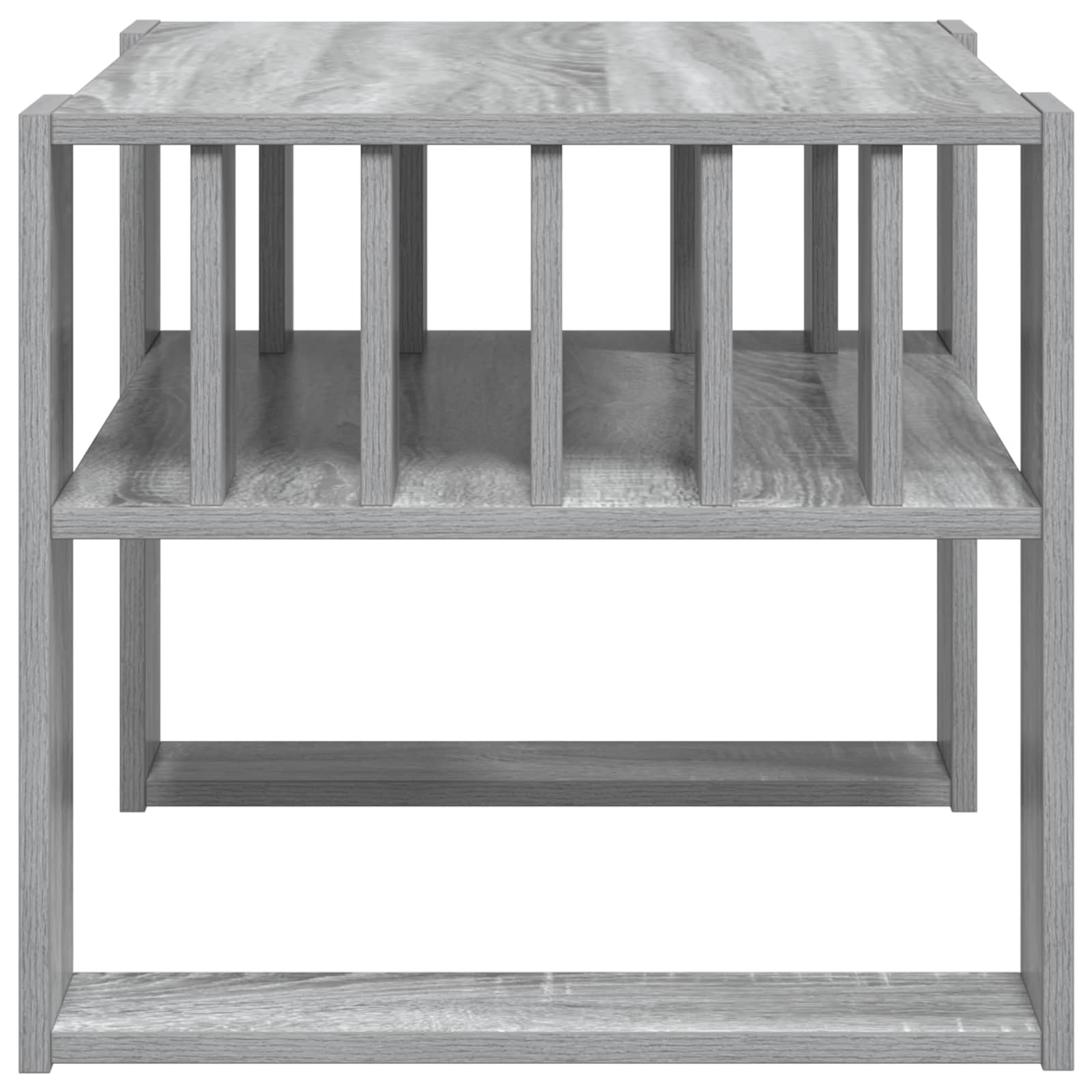 vidaXL Stolik kawowy Szary Sonoma 66 x 49,5 x 45 cm
