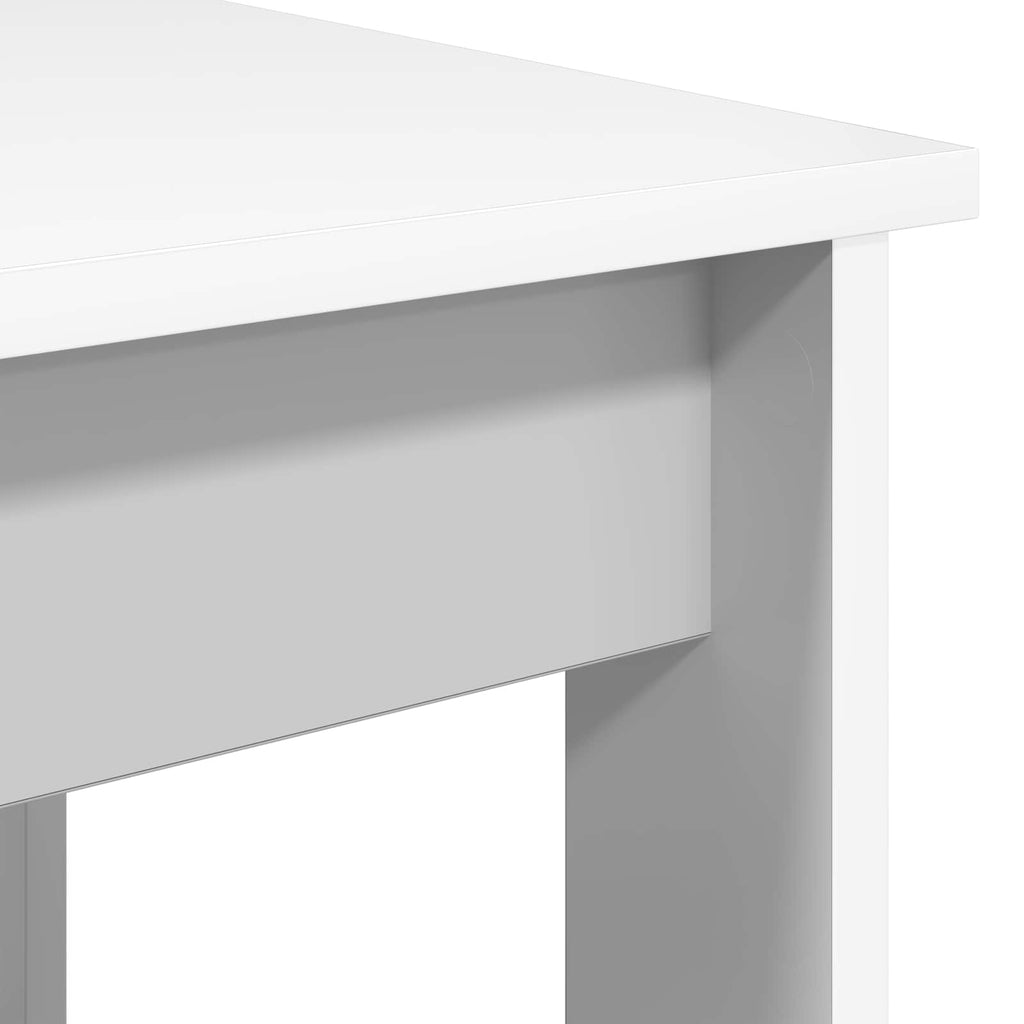 vidaXL Zestaw stolików kawowych 2 pcs Biały Materiał drewnopochodny