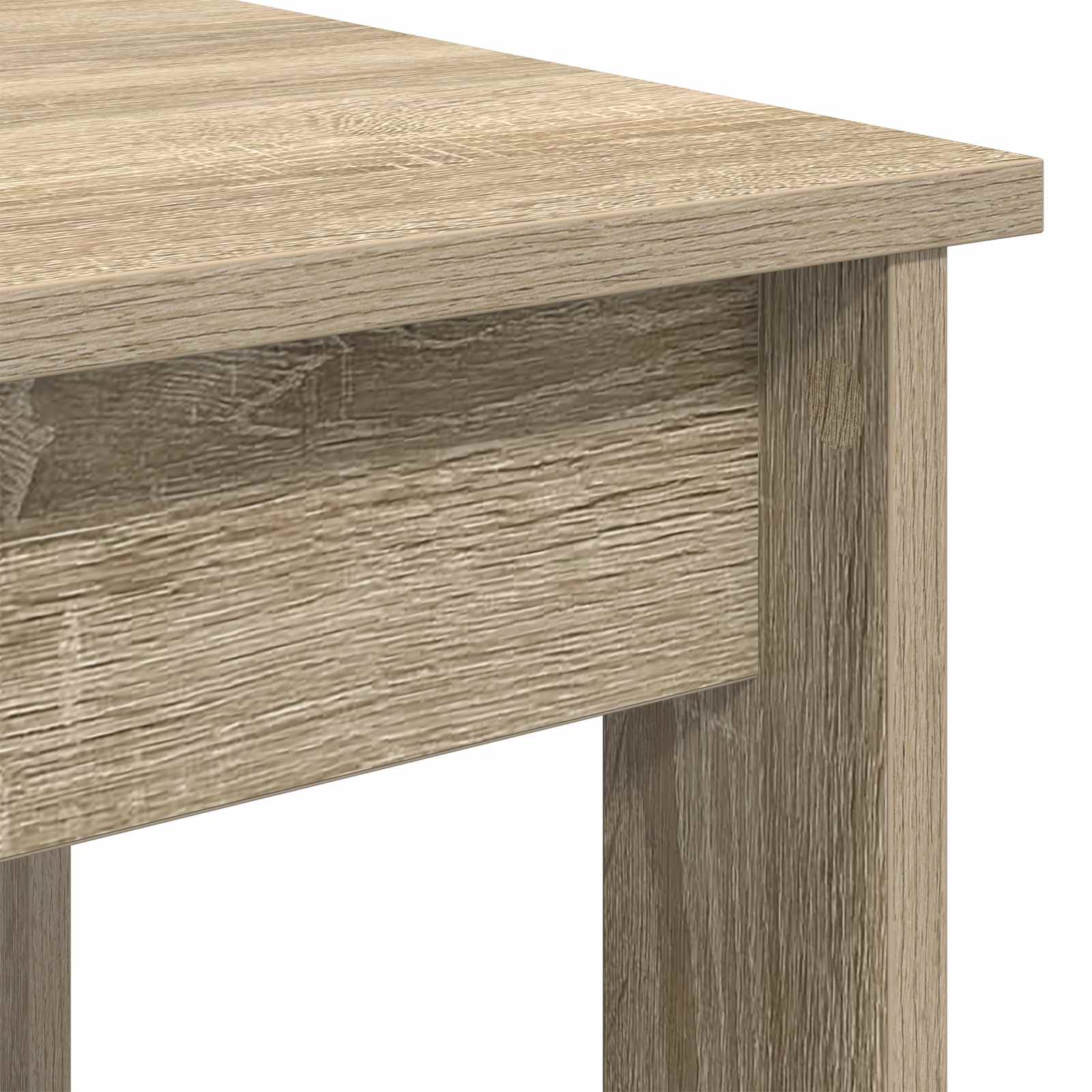 vidaXL Zestaw stolików kawowych 2 pcs Dąb Sonoma