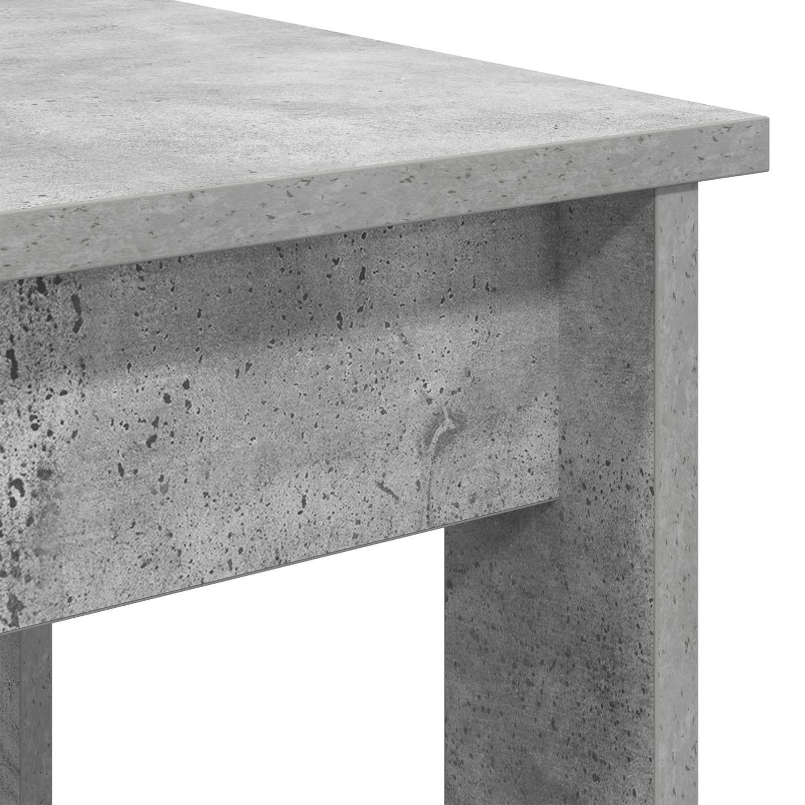 vidaXL Zestaw stolików kawowych 2 pcs Betonowy szary