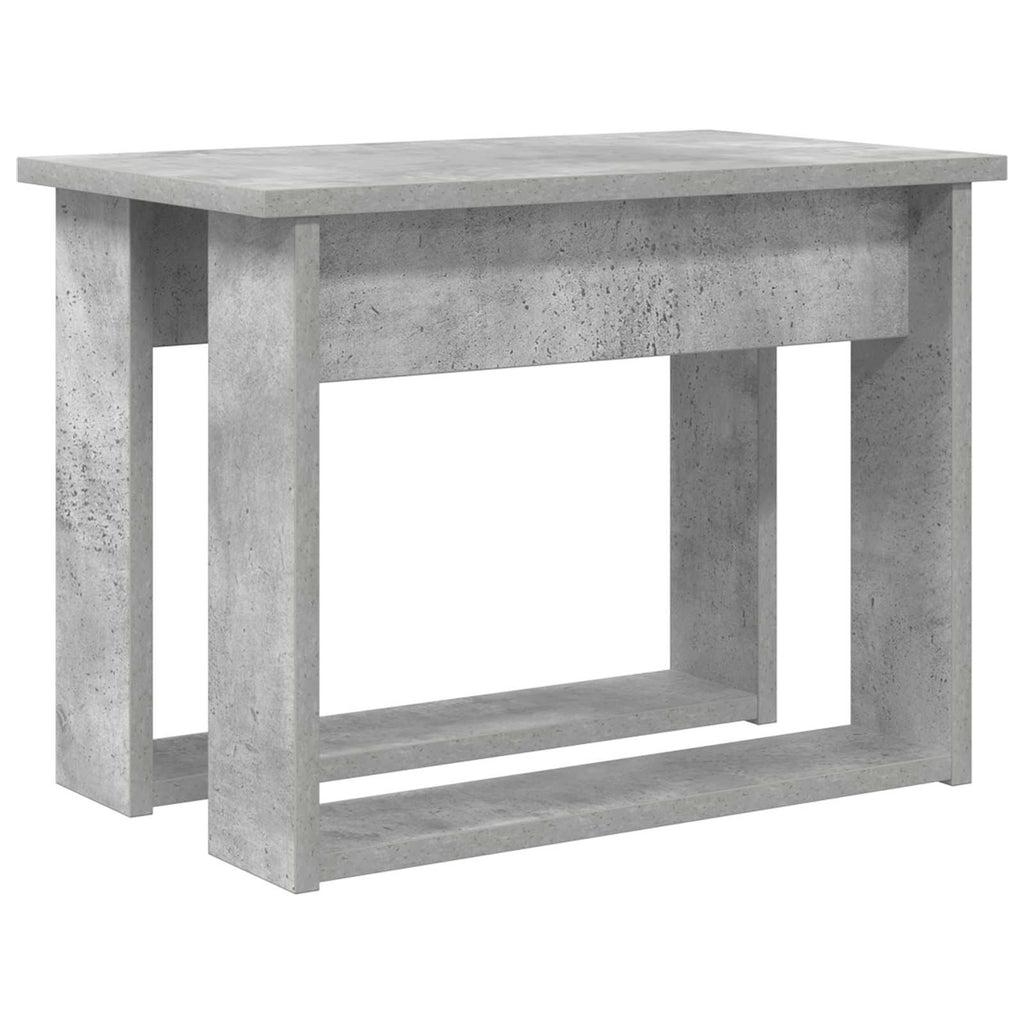vidaXL Zestaw stolików kawowych 2 pcs Betonowy szary