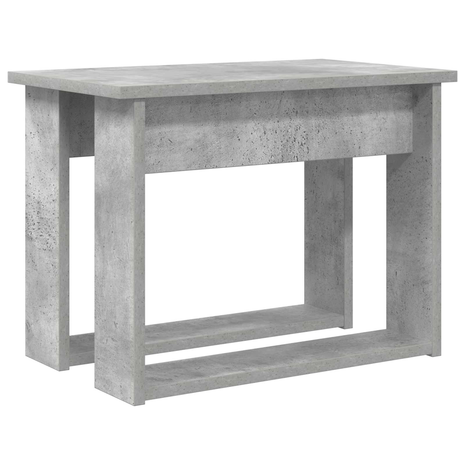 vidaXL Zestaw stolików kawowych 2 pcs Betonowy szary