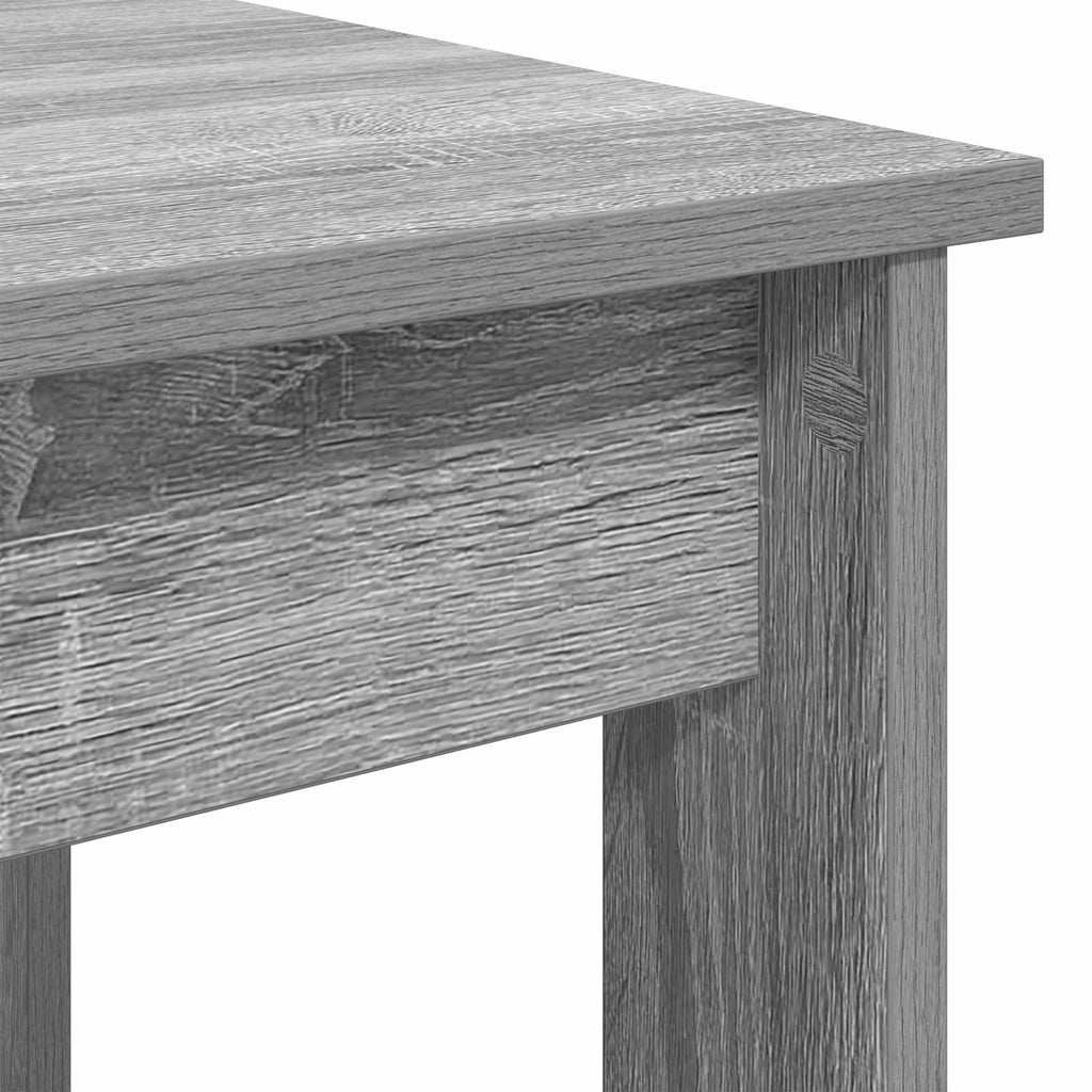 vidaXL Zestaw stolików kawowych 2 pcs Szary Sonoma