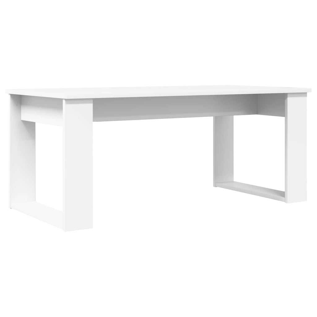 vidaXL Zestaw stolików kawowych 2 pcs Biały Materiał drewnopochodny