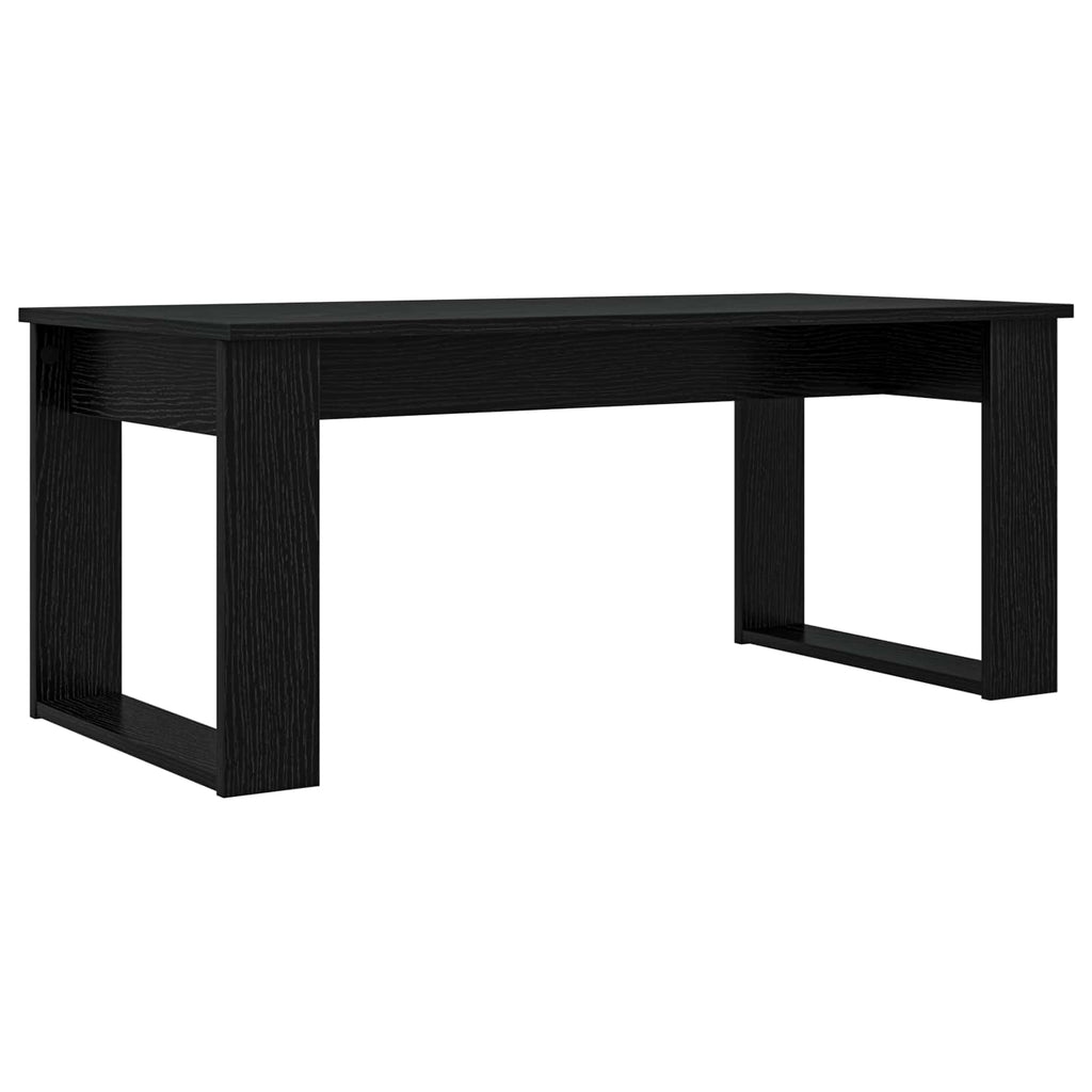 vidaXL Zestaw stolików kawowych 2 pcs Czarny Dąb