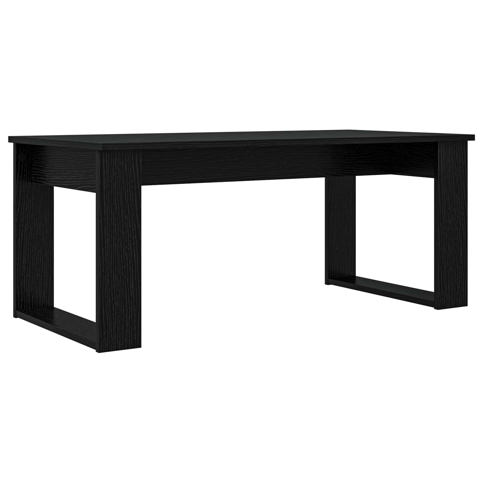 vidaXL Zestaw stolików kawowych 2 pcs Czarny Dąb