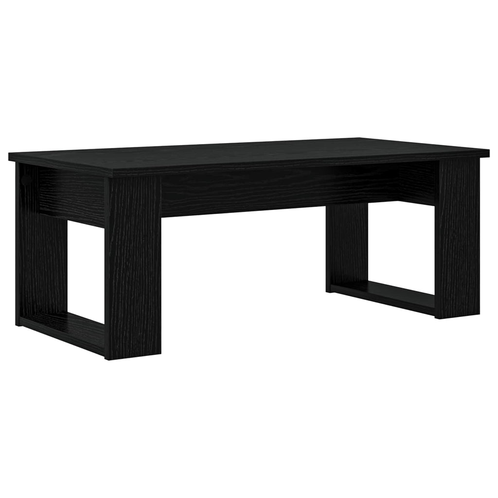 vidaXL Zestaw stolików kawowych 2 pcs Czarny Dąb