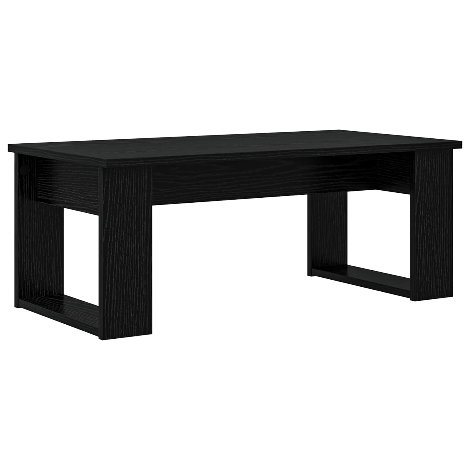 vidaXL Zestaw stolików kawowych 2 pcs Czarny Dąb