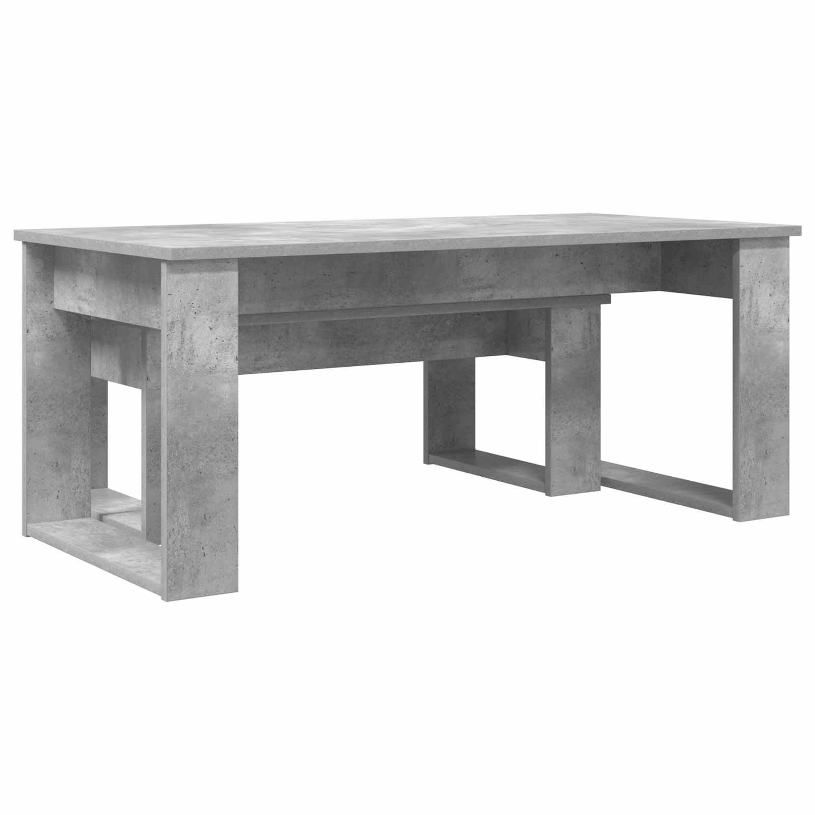 vidaXL Zestaw stolików kawowych 2 pcs Betonowy szary
