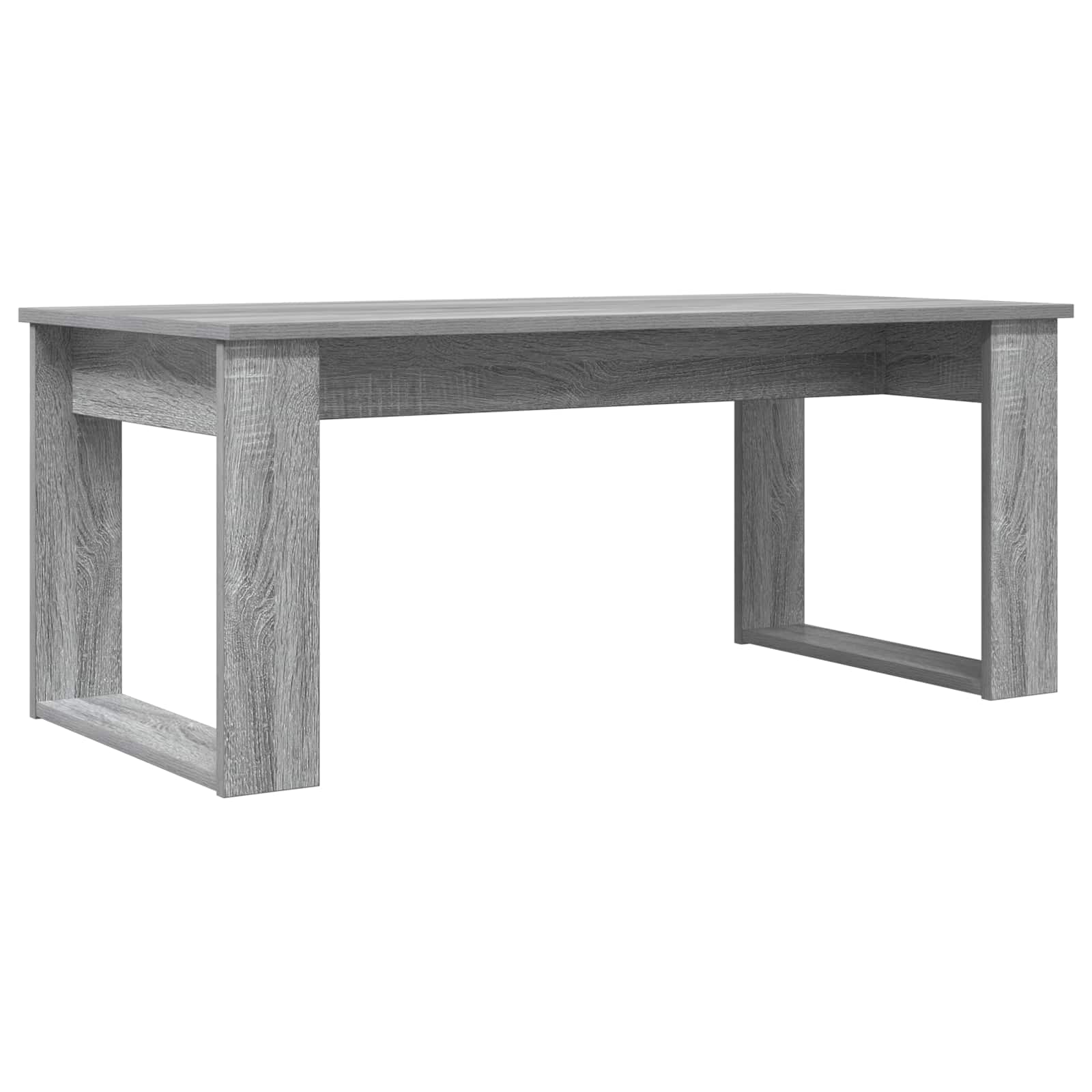vidaXL Zestaw stolików kawowych 2 pcs Szary Sonoma