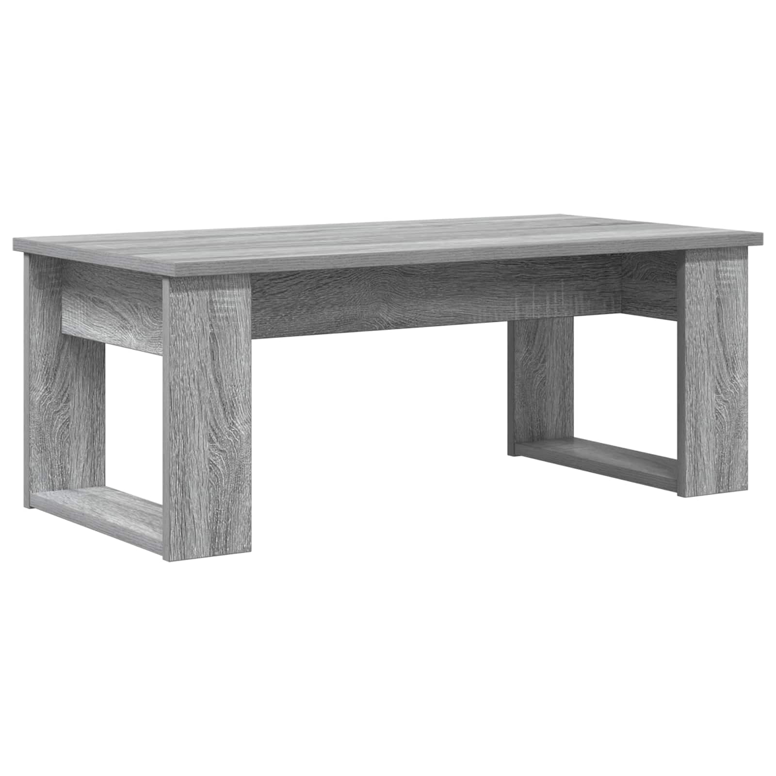 vidaXL Zestaw stolików kawowych 2 pcs Szary Sonoma