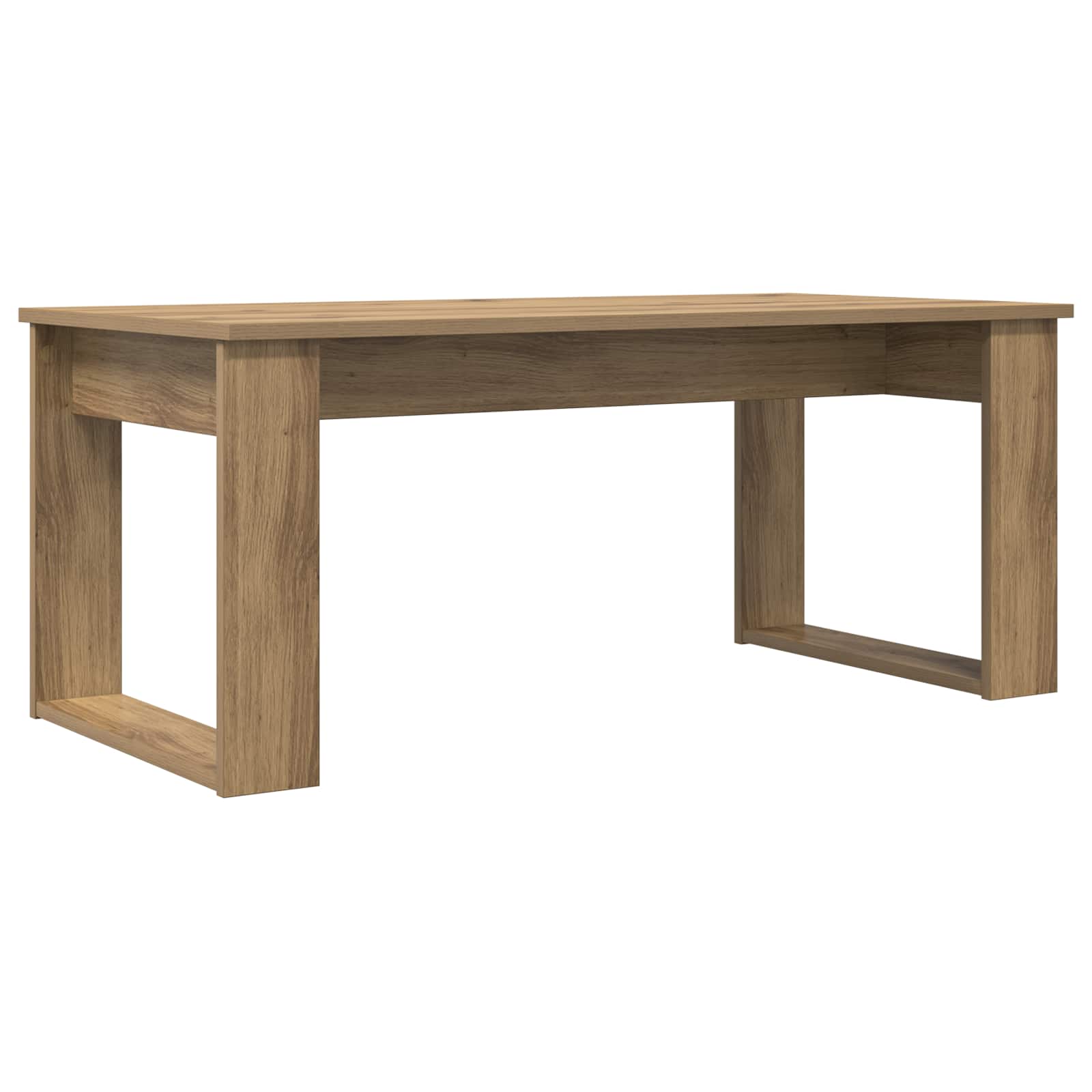 vidaXL Zestaw stolików kawowych 2 pcs Dąb rzemieślniczy