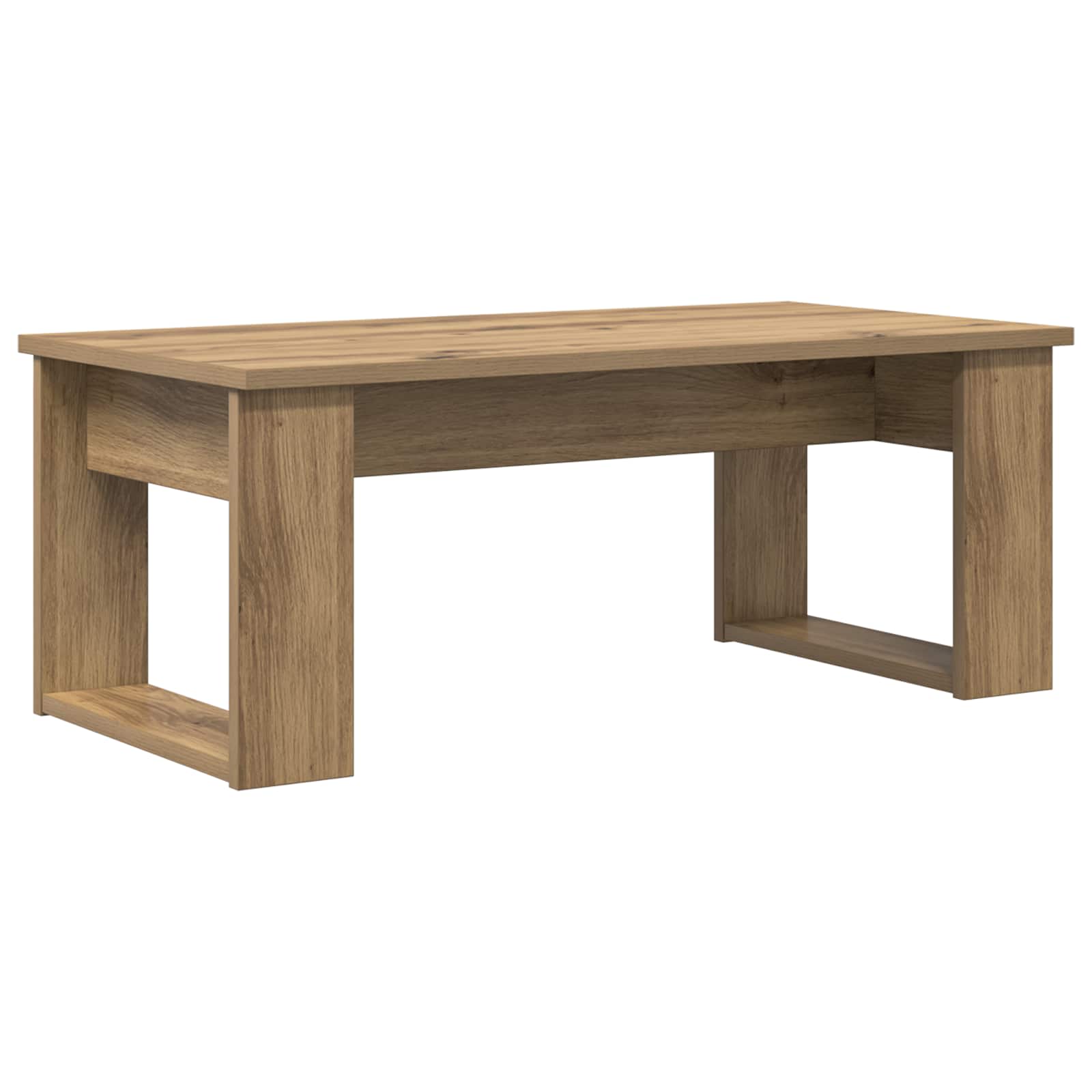 vidaXL Zestaw stolików kawowych 2 pcs Dąb rzemieślniczy
