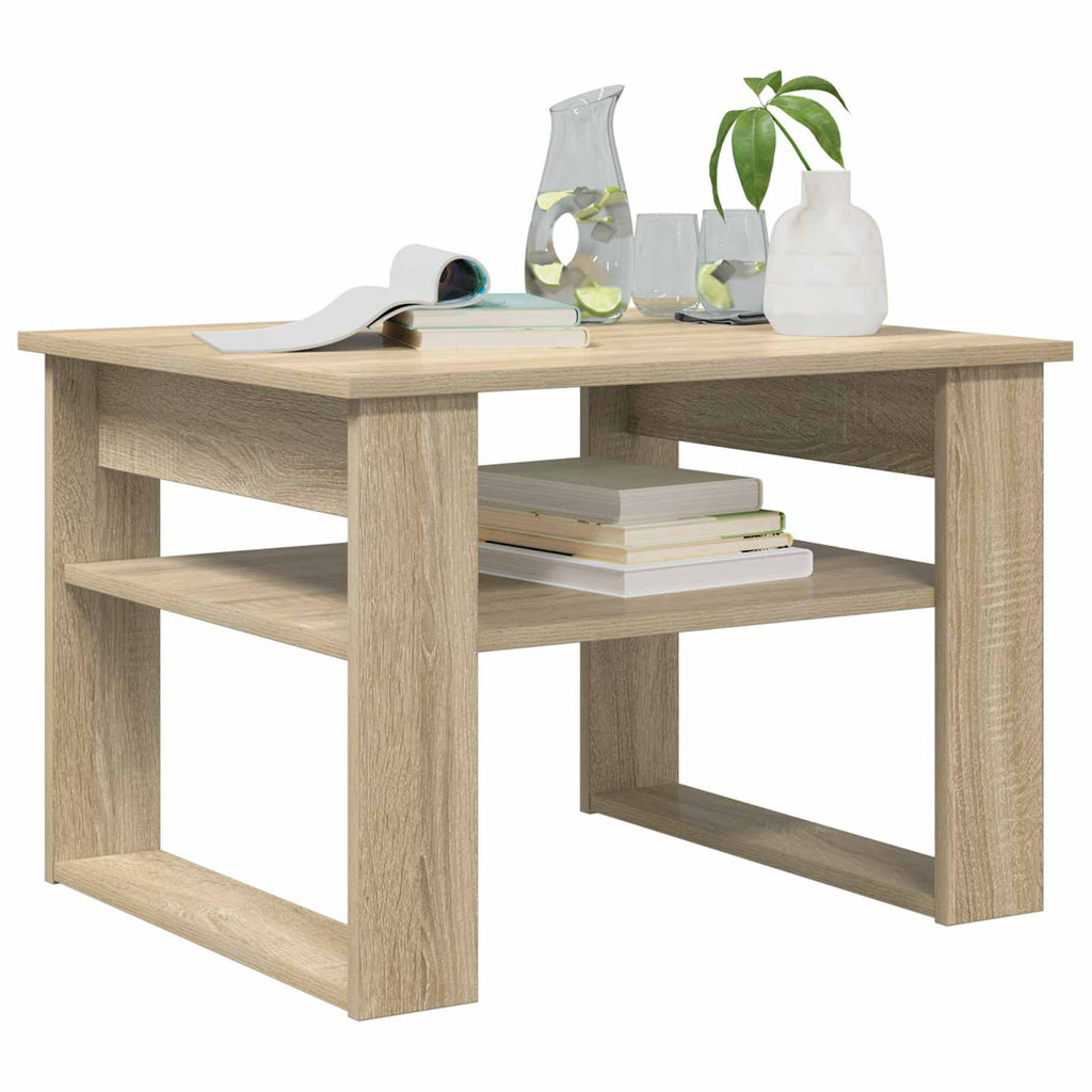 vidaXL Stolik kawowy Dąb Sonoma 64 x 54 x 44 cm Drewno inżynieryjne