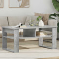 vidaXL Stolik kawowy z przechowywaniem Betonowy szary 96 x 54 x 44 cm