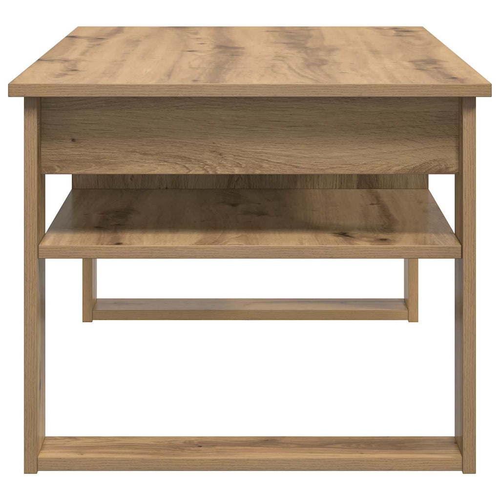 vidaXL Stolik kawowy Dąb rzemieślniczy 96 x 54 x 44 cm