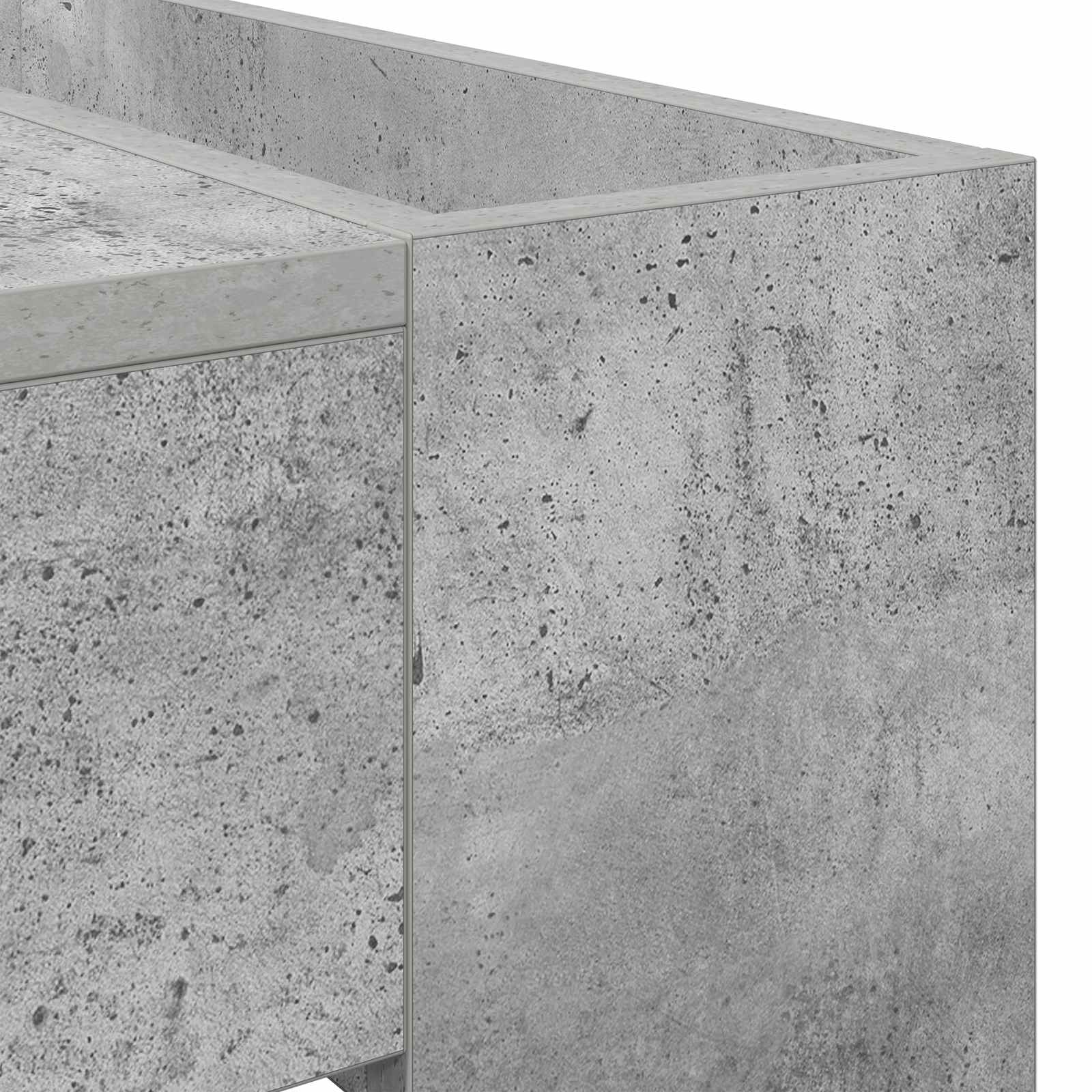 vidaXL Stolik kawowy Betonowy szary 110 x 50 x 41 cm