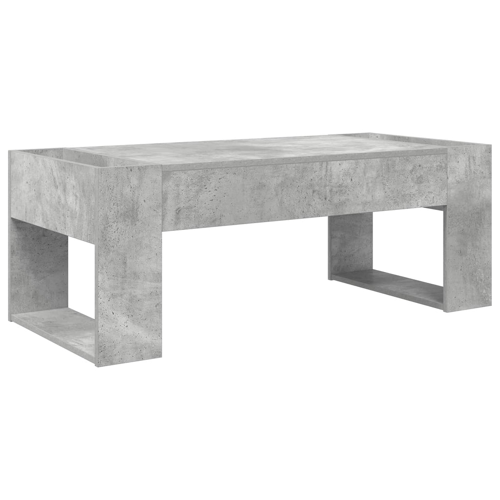 vidaXL Stolik kawowy Betonowy szary 110 x 50 x 41 cm