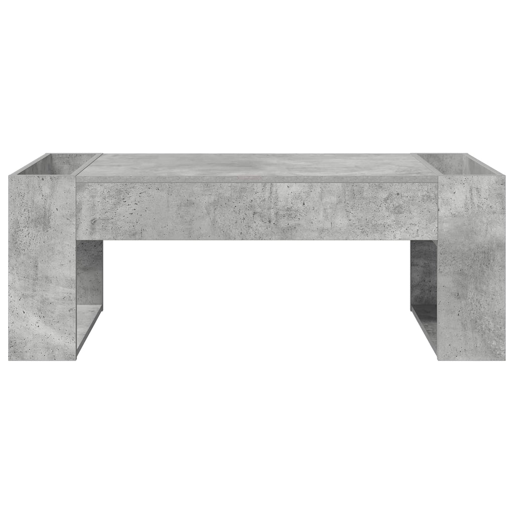 vidaXL Stolik kawowy Betonowy szary 110 x 50 x 41 cm
