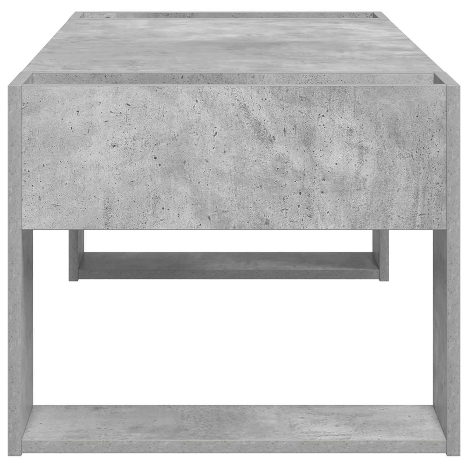 vidaXL Stolik kawowy Betonowy szary 110 x 50 x 41 cm