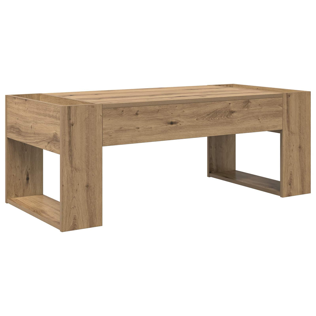 vidaXL Stolik kawowy Dąb rzemieślniczy 110 x 50 x 41 cm