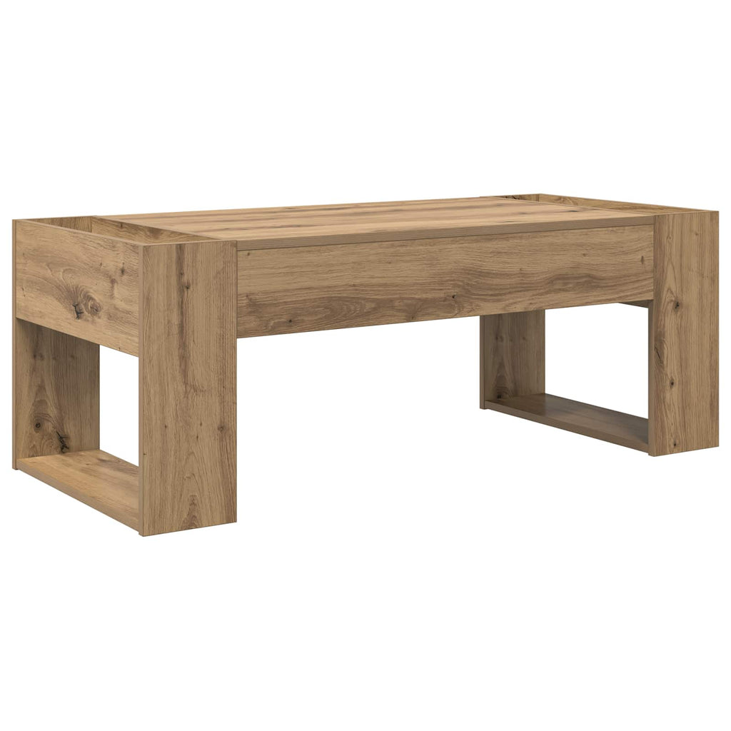 vidaXL Stolik kawowy Dąb rzemieślniczy 110 x 50 x 41 cm