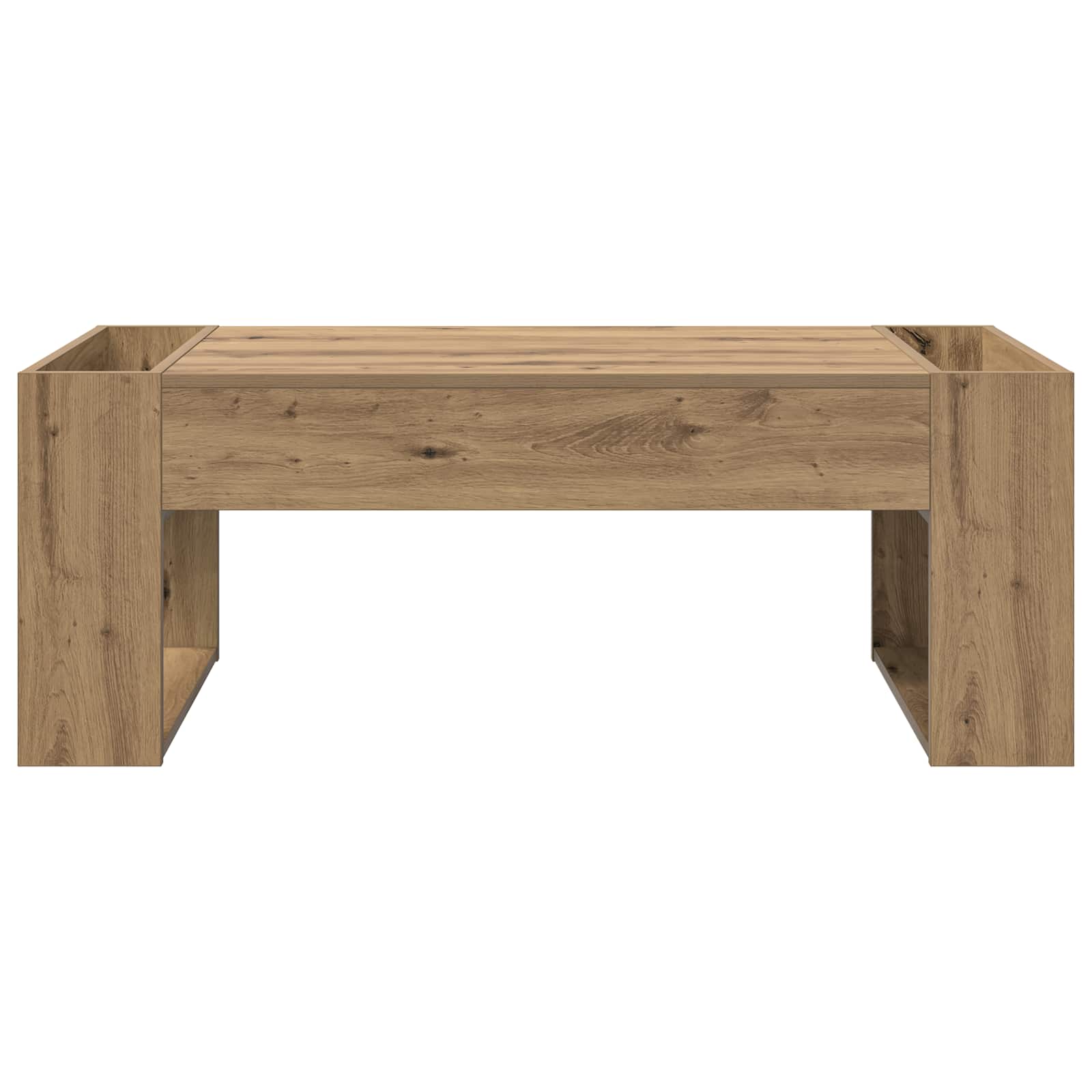 vidaXL Stolik kawowy Dąb rzemieślniczy 110 x 50 x 41 cm
