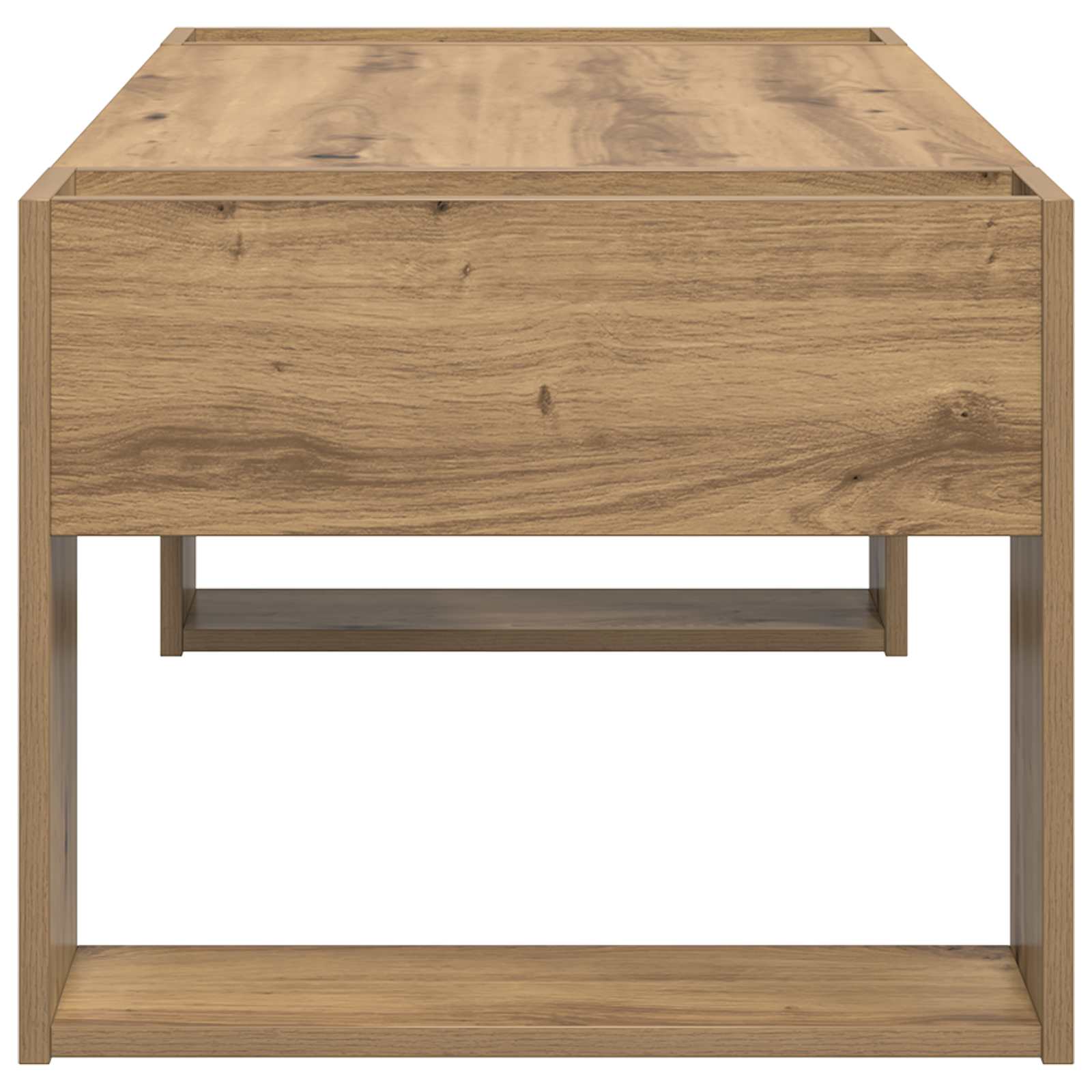 vidaXL Stolik kawowy Dąb rzemieślniczy 110 x 50 x 41 cm