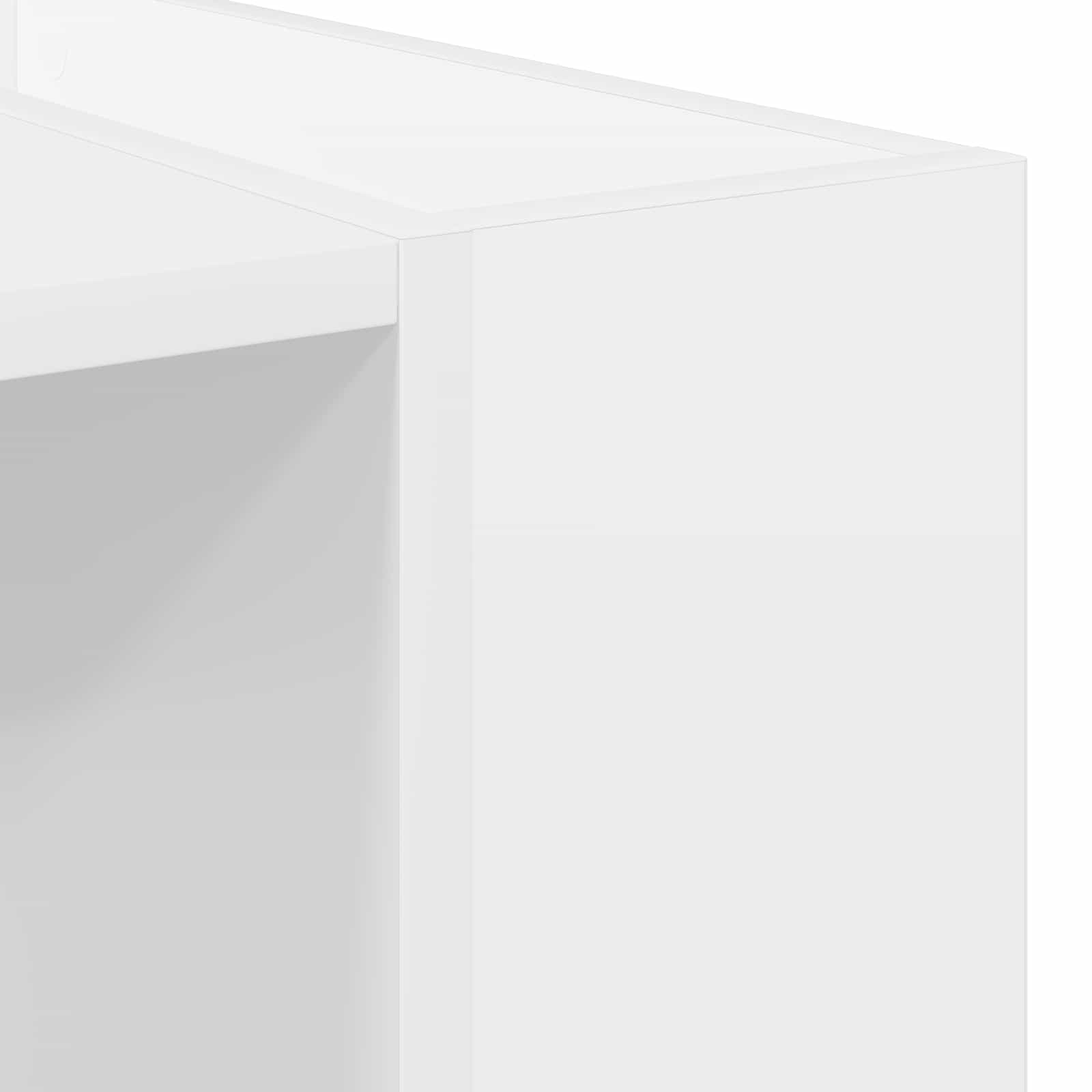vidaXL Stolik kawowy Biały 95 x 50 x 34 cm Materiał drewnopochodny