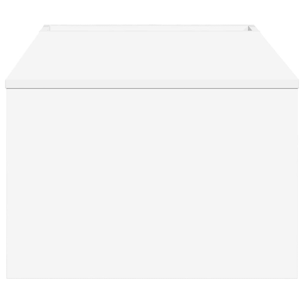 vidaXL Stolik kawowy Biały 95 x 50 x 34 cm Materiał drewnopochodny