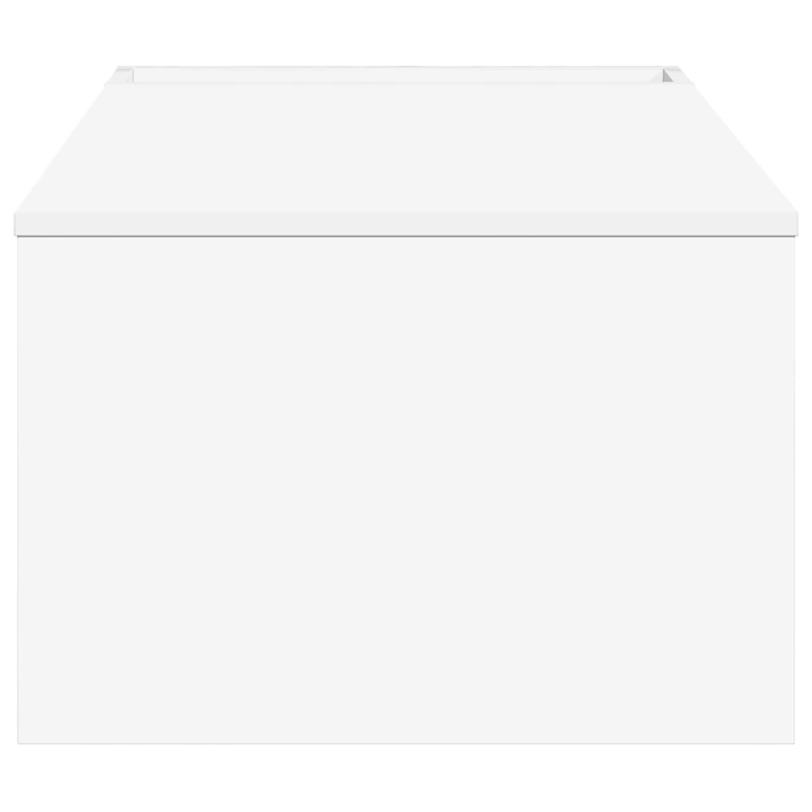 vidaXL Stolik kawowy Biały 95 x 50 x 34 cm Materiał drewnopochodny