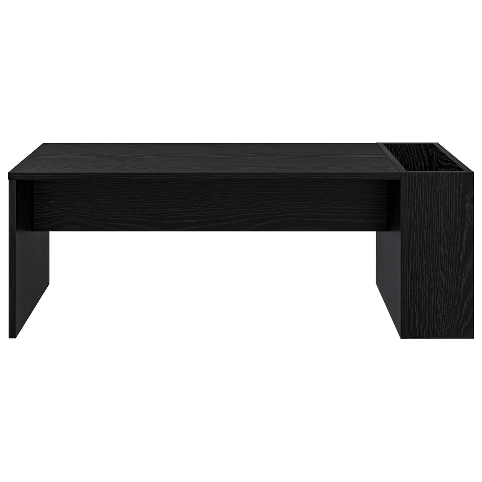 vidaXL Stolik kawowy Czarny Dąb 95 x 50 x 34 cm